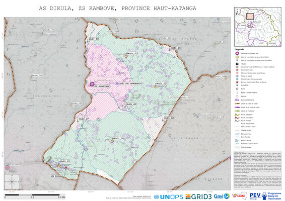 Microplanning: Dikula, Kambove, Likasi, Haut-Katanga, COD (2025)