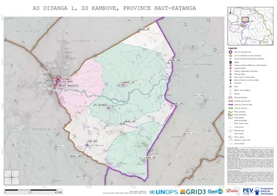Microplanning: Disanga-1, Kambove, Likasi, Haut-Katanga, COD (2025)