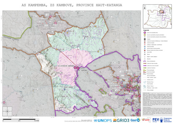 Microplanning: Kampemba, Kambove, Likasi, Haut-Katanga, COD (2025)