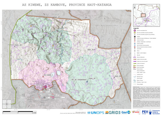 Microplanning: Kiwewe, Kambove, Likasi, Haut-Katanga, COD (2025)