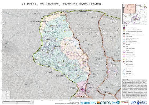 Microplanning: Kyaba, Kambove, Likasi, Haut-Katanga, COD (2025)