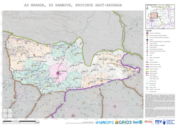 Microplanning: Mpande, Kambove, Likasi, Haut-Katanga, COD (2025)