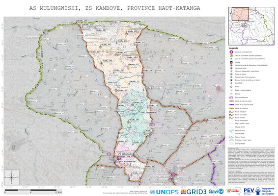 Microplanning: Mulungwishi, Kambove, Likasi, Haut-Katanga, COD (2025)