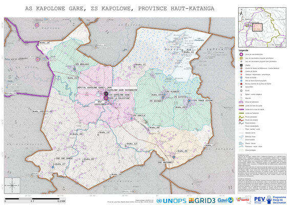 Microplanning: Kapolowe-Gare, Kapolowe, Likasi, Haut-Katanga, COD (2025)