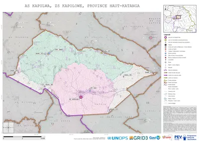 Microplanning: Kapulwa, Kapolowe, Likasi, Haut-Katanga, COD (2025)