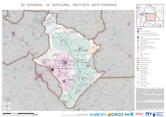 Microplanning: Katanga, Kapolowe, Likasi, Haut-Katanga, COD (2025)