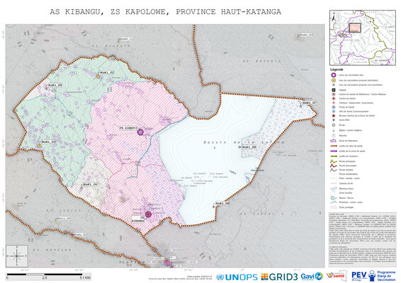 Microplanning: Kibangu, Kapolowe, Likasi, Haut-Katanga, COD (2025)
