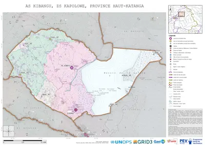 Microplanning: Kibangu, Kapolowe, Likasi, Haut-Katanga, COD (2025)