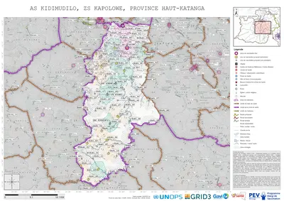 Microplanning: Kidimudilo, Kapolowe, Likasi, Haut-Katanga, COD (2025)