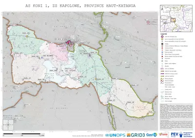 Microplanning: Koni-1, Kapolowe, Likasi, Haut-Katanga, COD (2025)