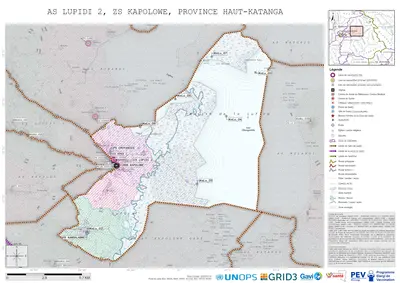 Microplanning: Lupidi-2, Kapolowe, Likasi, Haut-Katanga, COD (2025)