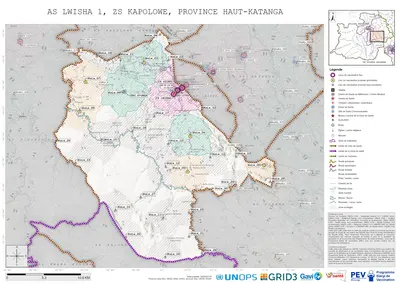 Microplanning: Lwisha-1, Kapolowe, Likasi, Haut-Katanga, COD (2025)