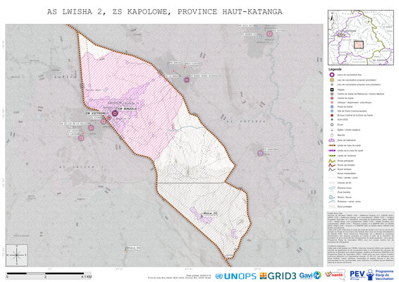 Microplanning: Lwisha-2, Kapolowe, Likasi, Haut-Katanga, COD (2025)