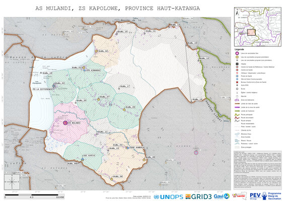 Microplanning: Mulandi, Kapolowe, Likasi, Haut-Katanga, COD (2025)