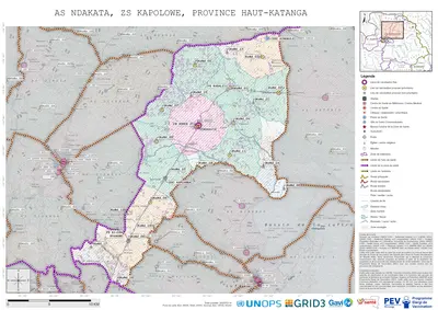 Microplanning: Ndakata, Kapolowe, Likasi, Haut-Katanga, COD (2025)
