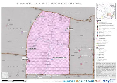 Microplanning: Kampemba, Kikula, Likasi, Haut-Katanga, COD (2025)