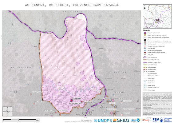 Microplanning: Kanona, Kikula, Likasi, Haut-Katanga, COD (2025)