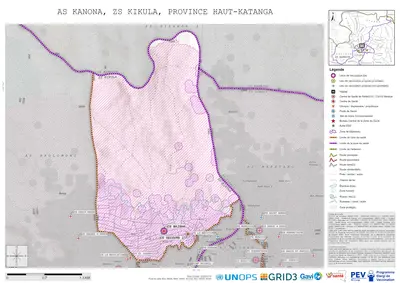 Microplanning: Kanona, Kikula, Likasi, Haut-Katanga, COD (2025)