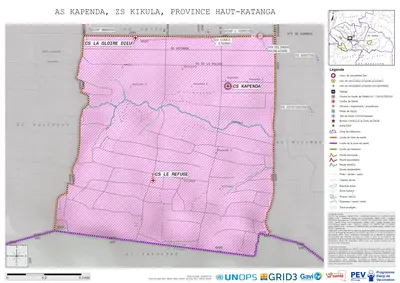 Microplanning: Kapenda, Kikula, Likasi, Haut-Katanga, COD (2025)