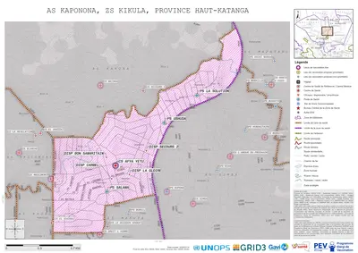 Microplanning: Kaponona, Kikula, Likasi, Haut-Katanga, COD (2025)