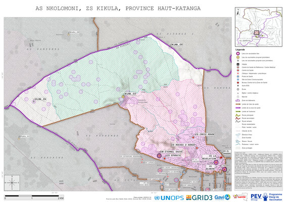 Microplanning: Nkolomoni, Kikula, Likasi, Haut-Katanga, COD (2025)