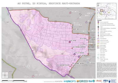 Microplanning: Petwe, Kikula, Likasi, Haut-Katanga, COD (2025)