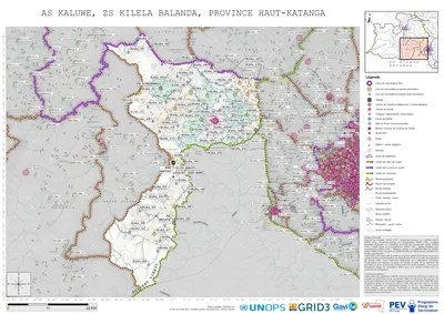 Microplanning: Kaluwe, Kilela-Balanda, Likasi, Haut-Katanga, COD (2025)