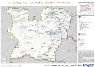 Microplanning: Mubambe, Kilela-Balanda, Likasi, Haut-Katanga, COD (2025)