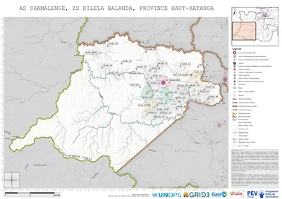 Microplanning: Shamalenge, Kilela-Balanda, Likasi, Haut-Katanga, COD (2025)