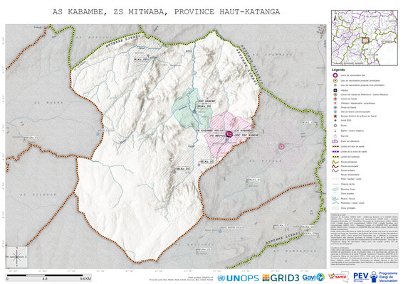 Microplanning: Kabambe, Mitwaba, Likasi, Haut-Katanga, COD (2025)