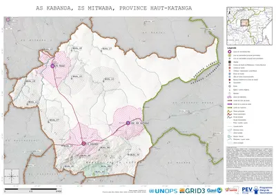 Microplanning: Kabanda, Mitwaba, Likasi, Haut-Katanga, COD (2025)