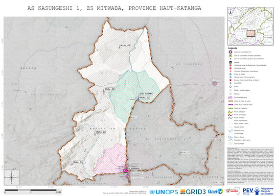 Microplanning: Kasungeshi-1, Mitwaba, Likasi, Haut-Katanga, COD (2025)