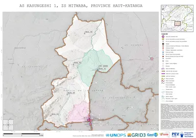 Microplanning: Kasungeshi-1, Mitwaba, Likasi, Haut-Katanga, COD (2025)