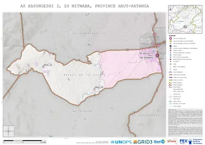 Microplanning: Kasungeshi-3, Mitwaba, Likasi, Haut-Katanga, COD (2025)
