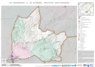 Microplanning: Kasungeshi-4, Mitwaba, Likasi, Haut-Katanga, COD (2025)