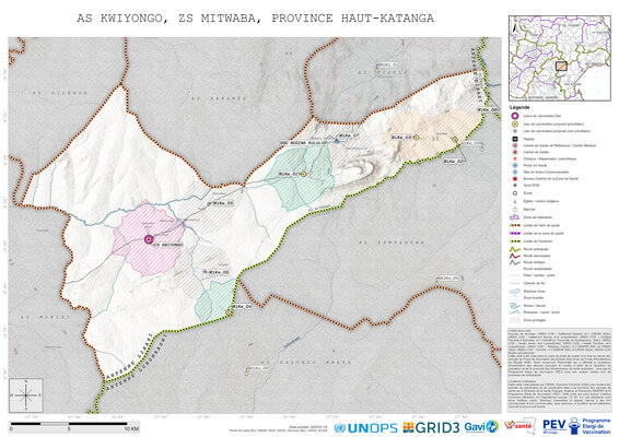 Microplanning: Kwiyongo, Mitwaba, Likasi, Haut-Katanga, COD (2025)