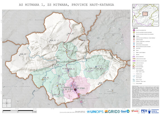Microplanning: Mitwaba-1, Mitwaba, Likasi, Haut-Katanga, COD (2025)