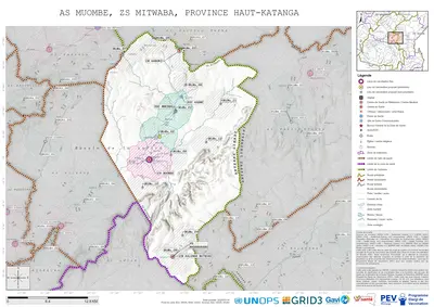 Microplanning: Muombe, Mitwaba, Likasi, Haut-Katanga, COD (2025)