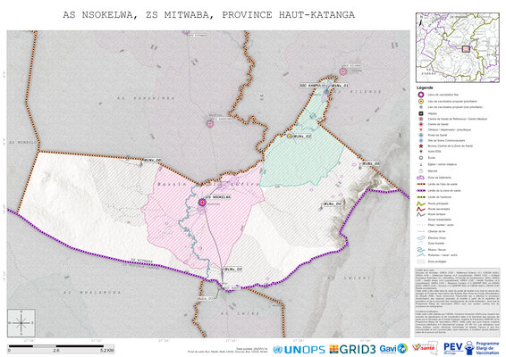 Microplanning: Nsokelwa, Mitwaba, Likasi, Haut-Katanga, COD (2025)