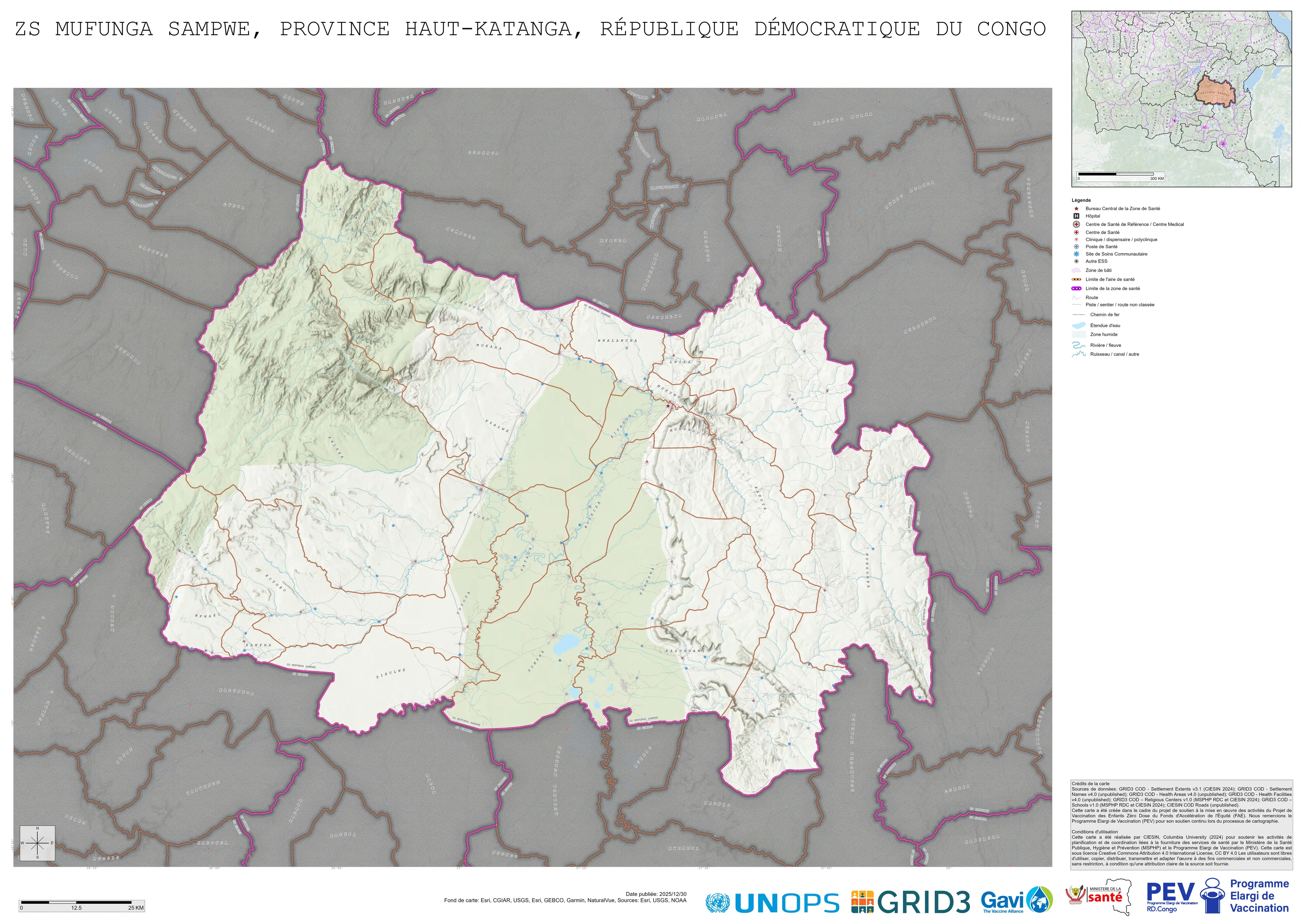 Reference Minimal: Mufunga-Sampwe, Likasi, Haut-Katanga, COD (2025)