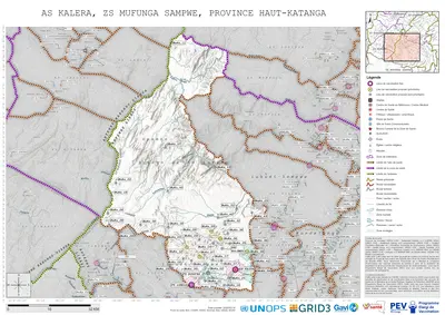 Microplanning: Kalera, Mufunga-Sampwe, Likasi, Haut-Katanga, COD (2025)