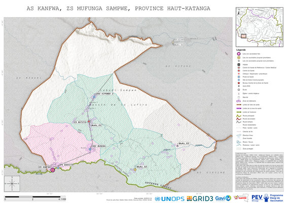 Microplanning: Kanfwa, Mufunga-Sampwe, Likasi, Haut-Katanga, COD (2025)