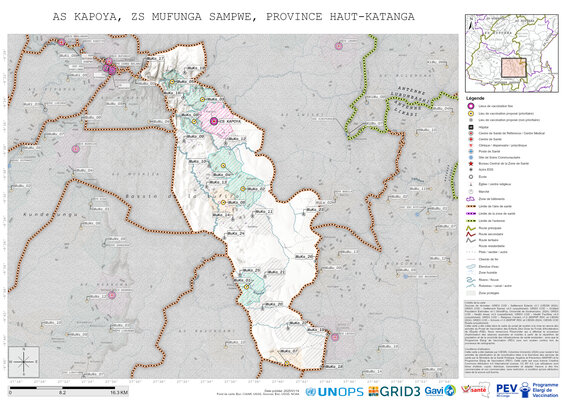 Microplanning: Kapoya, Mufunga-Sampwe, Likasi, Haut-Katanga, COD (2025)