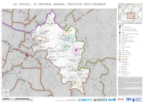 Microplanning: Lwishi, Mufunga-Sampwe, Likasi, Haut-Katanga, COD (2025)