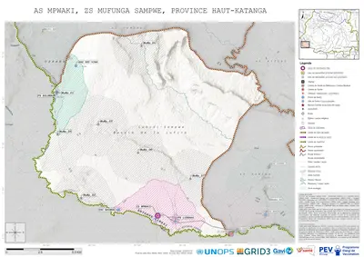 Microplanning: Mpwaki, Mufunga-Sampwe, Likasi, Haut-Katanga, COD (2025)