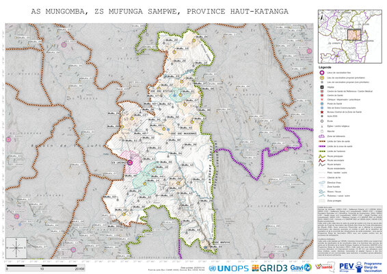 Microplanning: Mungomba, Mufunga-Sampwe, Likasi, Haut-Katanga, COD (2025)