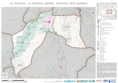 Microplanning: Mushiza, Mufunga-Sampwe, Likasi, Haut-Katanga, COD (2025)