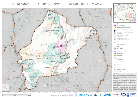 Microplanning: Nsangwa, Mufunga-Sampwe, Likasi, Haut-Katanga, COD (2025)