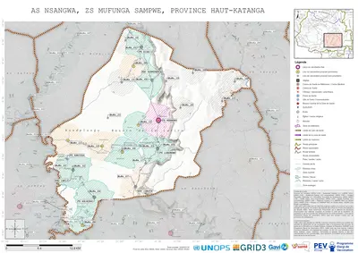 Microplanning: Nsangwa, Mufunga-Sampwe, Likasi, Haut-Katanga, COD (2025)