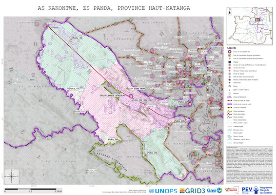 Microplanning: Kakontwe, Panda, Likasi, Haut-Katanga, COD (2025)